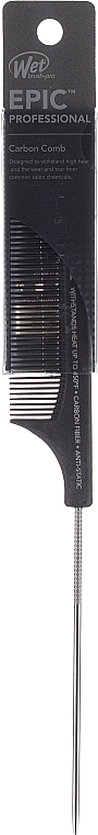 Гребінець з металевим хвостиком - Wet Brush Epic Pro Carbonite Metal Tail Comb — фото N1