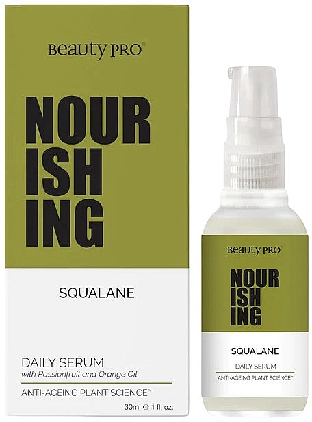 Щоденна сироватка для обличчя зі скваланом - BeautyPro Nourishing Squalane Daily Serum — фото N1