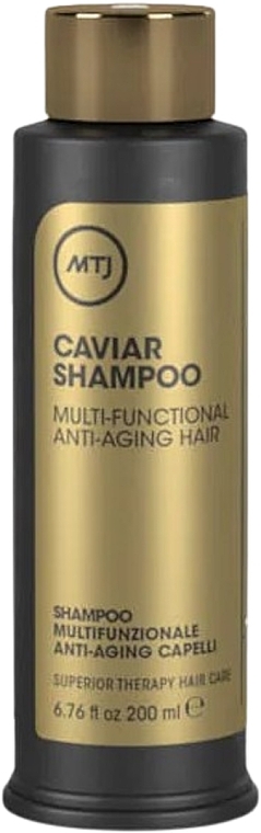 Многофункциональный антиоксидантный лечебный шампунь - MTJ Cosmetics Caviar Shampoo — фото N1