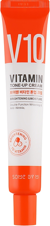 Освітлювальний крем для обличчя з 10 вітамінами - Some By Mi V10 Vitamin Tone-Up Cream — фото N2