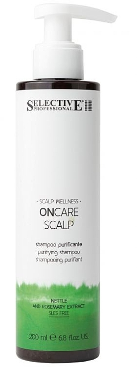 Шампунь очищающий от перхоти - Selective Professional OnCare Scalp Purifying Shampoo — фото N1