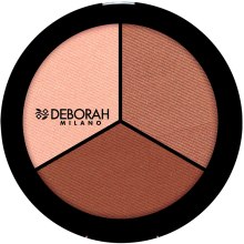 Парфумерія, косметика УЦІНКА Набір для контурингу - Deborah Trio Contouring Pallette*