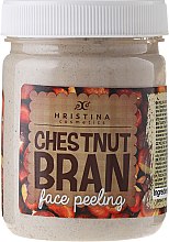 Пилинг для лица с каштановыми отрубями - Hristina Cosmetics Chestnut Bran Face Peeling — фото N1