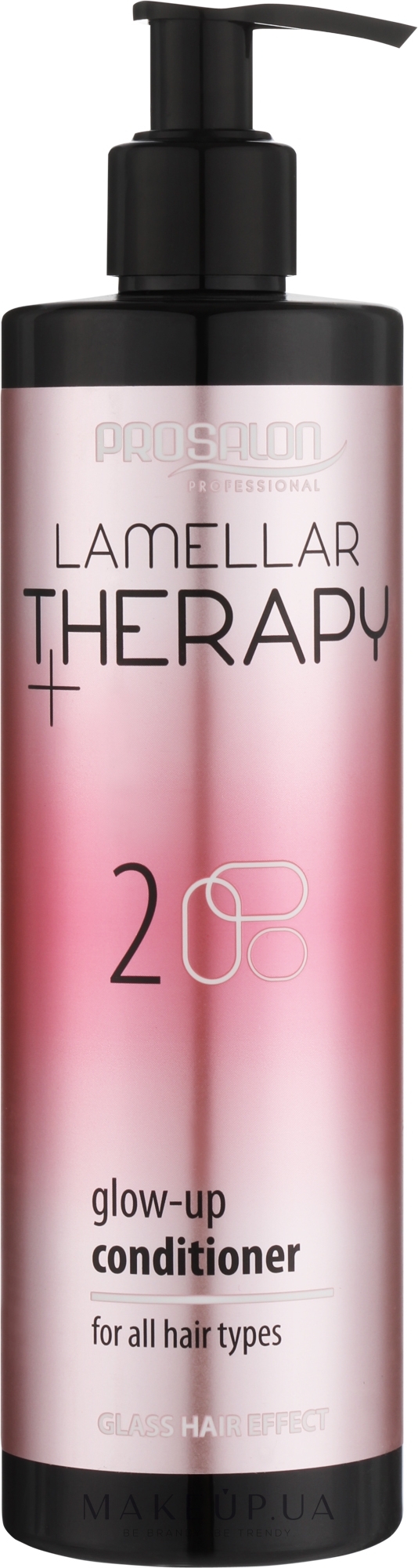 Ламеллярный кондиционер для блеска волос - Prosalon Lamellar Therapy+ 2 Glow-Up Conditioner — фото 350ml