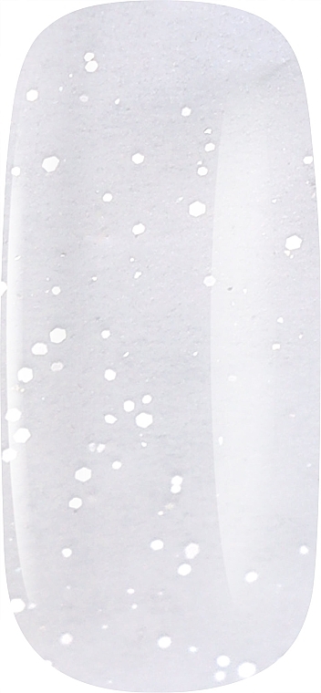 Топ матовий з дрібною крихтою - Tufi Profi Premium Dot Silver Top Matte — фото N2