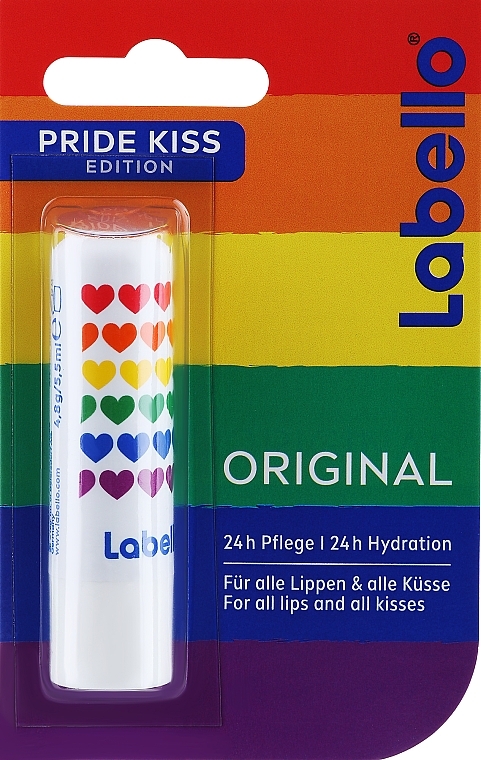 Бальзам для губ - Labello Original Pride Kiss Edition Lip Balm — фото N1