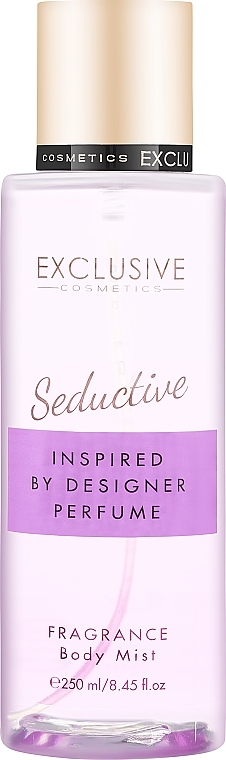 Спрей для тіла - Exclusive Cosmetics Seductive Fragrance Body Mist — фото N1