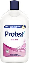 Антибактеріальне рідке мило - Protex Cream Antibacterial Liquid Hand Wash (змінний блок) — фото N1