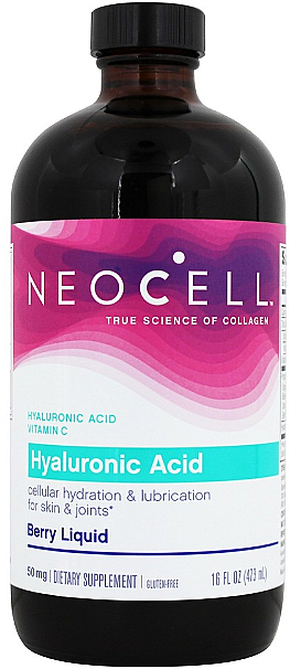Гіалуронова кислота "Ягода" - Neocell Hyaluronic Acid Berry Liquid — фото N1