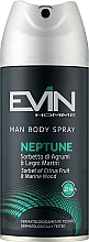 Духи, Парфюмерия, косметика Дезодорант-спрей "Neptun" - Evin Homme Body Spray