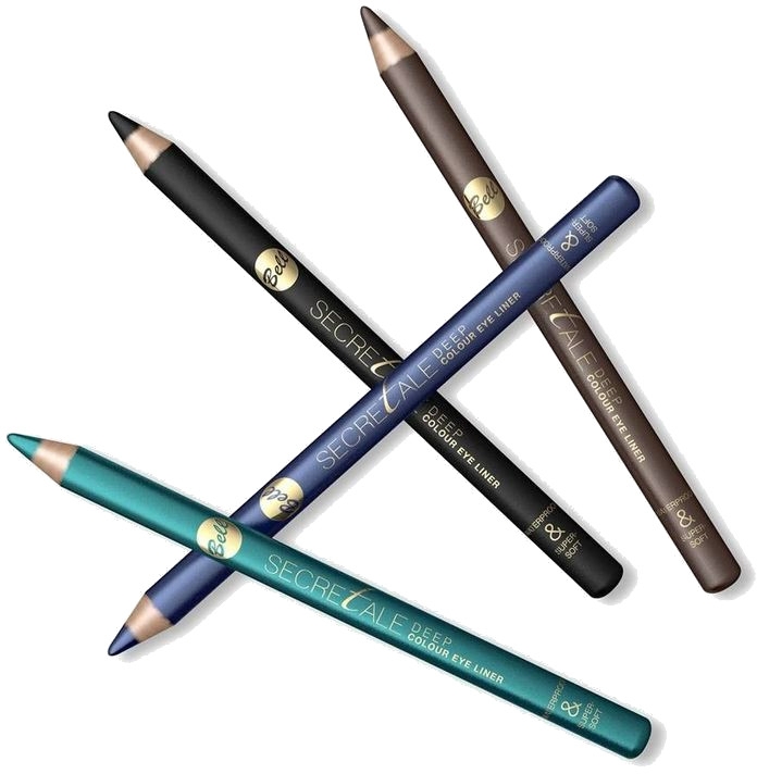 Водостійкий олівець для очей - Bell Secretale Deep Eye Liner Pencil — фото N2