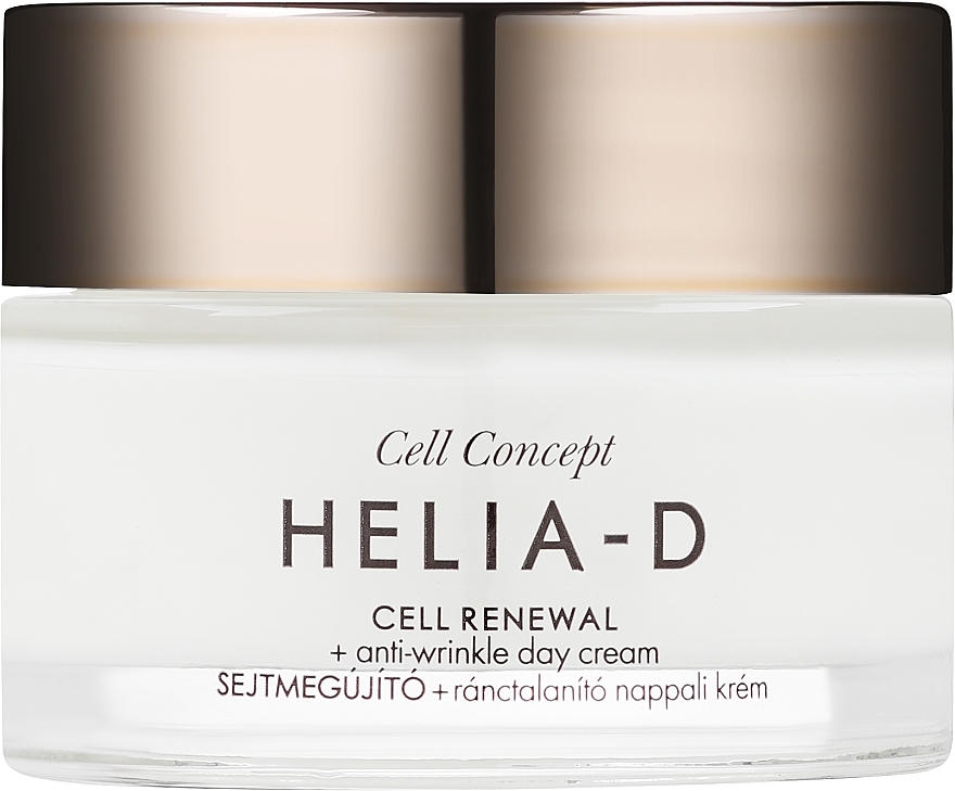 Крем денний для обличчя проти зморшок, 55+ - Helia-D Cell Concept Cream — фото N5