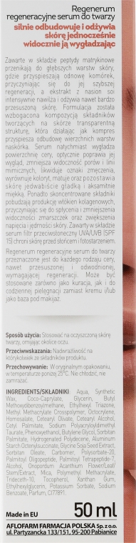 Відновлювальна сировитка для обличчя - Aflofarm Regenerum Serum — фото N3