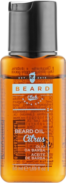 Олія для бороди, цитрус - Beard Club Oil — фото N1