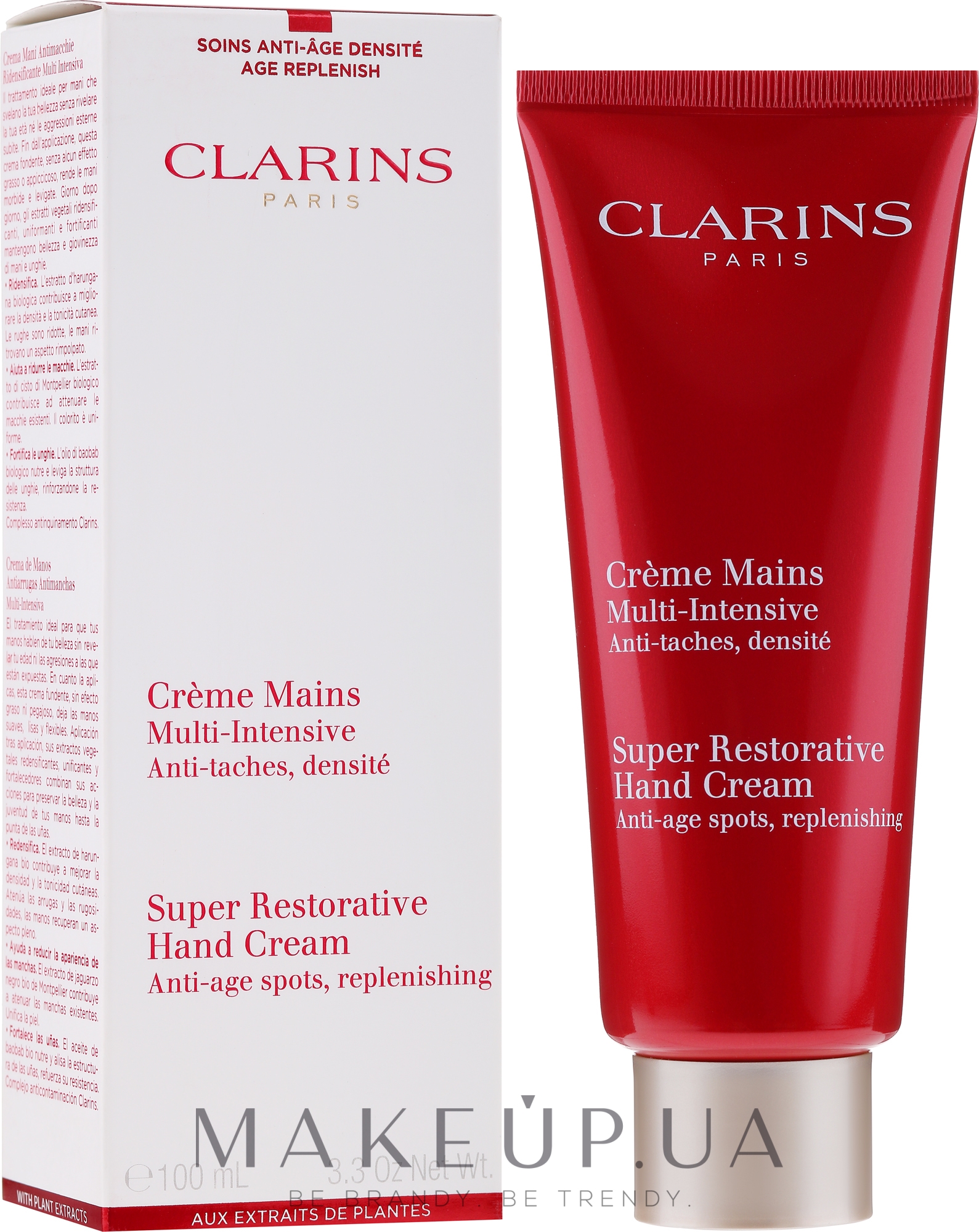 Крем для рук - Clarins Super Restorative Age-Control Hand Cream — фото 100ml
