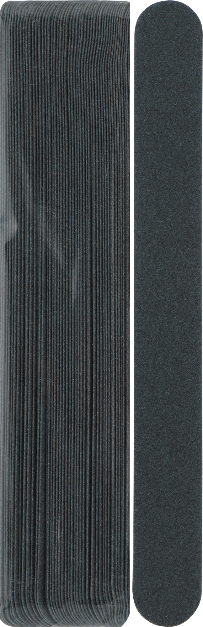 Змінні файли для пилки без м'якого шару, рівні, 180 мм, 150 грит, чорні - ThePilochki — фото 50шт