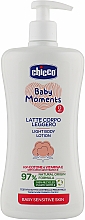 Лосьон для тела для чувствительной кожи - Chicco Baby Moments — фото N1