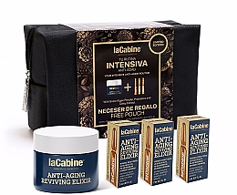 Духи, Парфюмерия, косметика Набор - La Cabine Intensive Revive Elixir Set (amp/6x2ml + cr/50ml + pouch)