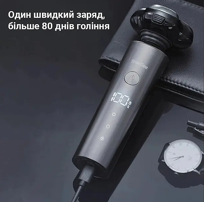 Электробритва, черная - Xiaomi ShowSee F305-GY — фото N7
