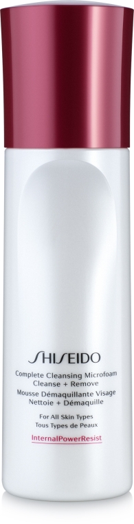 Очищувальна пінка для зняття макіяжу - Shiseido Complete Cleansing Microfoam — фото N2