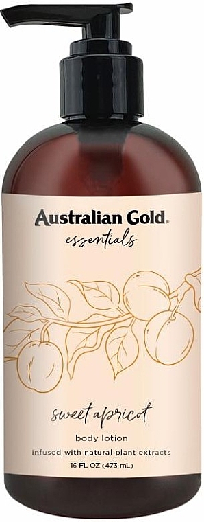 Лосьон для тела "Сладкий абрикос" - Australian Gold Essentials Sweet Apricot Body Lotion