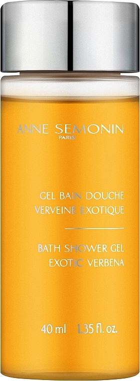 Гель для душа и ванны с олигоэлементами - Anne Semonin Exotic Verbena Bath&Shower Gel (мини) — фото N1