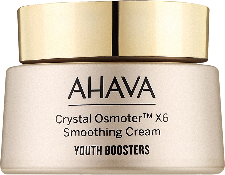 Розгладжувальний крем для обличчя - Ahava Crystal Osmoter X6 Smoothing Cream — фото N1