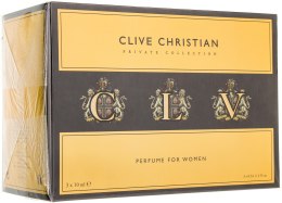 Духи, Парфюмерия, косметика Clive Christian C For Women - Набор (parfum/10ml + parfum/10ml + parfum/10ml)