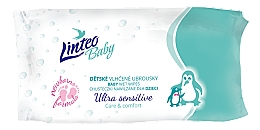 Парфумерія, косметика Дитячі вологі серветки, 64шт. - Linteo Baby Ultra Sensitive