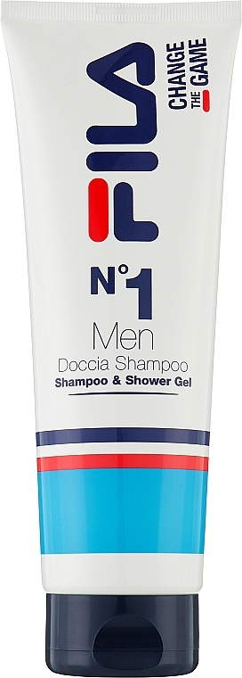 Шампунь-гель для душа - Fila №1 Men Shampoo & Shower Gel — фото N1