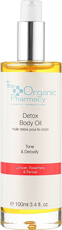 Антицелюлітна олія для тіла - The Organic Pharmacy Detox Cellulite Body Oil — фото N1