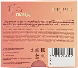 Палетка тіней для повік - Ingrid Cosmetics Team X Flirty Eyeshadow Palette — фото N5