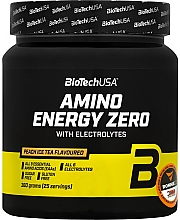 Амінокислоти "Персиковий холодний чай" - BioTechUSA Amino Energy Zero With Electrolytes Peach Ice Tea — фото N1