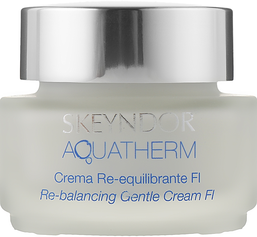 Мягкий восстанавливающий крем F1 - Skeyndor Aquatherm Re-Balancing Gentle Cream FI — фото N1