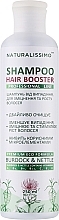 Парфумерія, косметика Шампунь для пошкодженого волосся з екстрактами лопуха та кропиви - Naturalissimo Hair Booster Shampoo