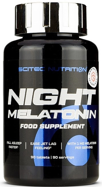 Харчова добавка "Мелатонін" - Scitec Nutrition Night Melatonin — фото N1