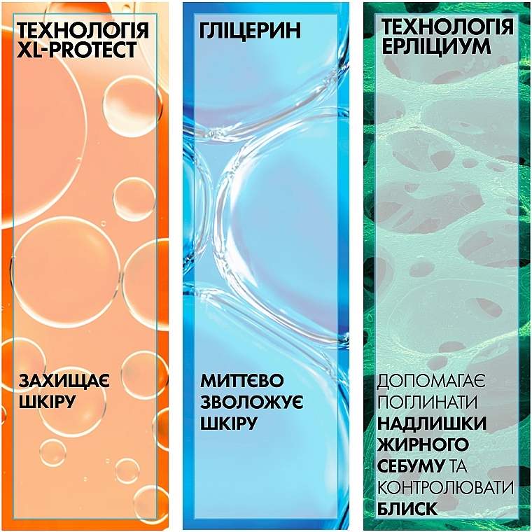 Солнцезащитный гель-крем с матирующим эффектом для жирной чувствительной кожи, очень высоким уровнем защиты от UVB и очень длинными UVA-лучами SPF 50+ - La Roche-Posay Anthelios Gel-Cream — фото N2