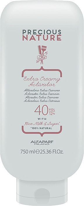 Экстра кремовый активатор 40 Vol (12%) - Alfaparf Precious Nature Extra Creamy Activator 40 Volume — фото N1