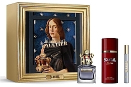 Jean Paul Gaultier Scandal Pour Homme - Набор (edt/50ml + deo/150ml + edt/10ml) — фото N1