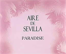 Парфумерія, косметика Instituto Espanol Aire de Sevilla Paradise - Набір (edt/150ml + b/cr/100ml + sh/gel/100ml)