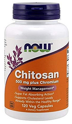 Натуральна добавка, 500 мг - Now Foods Chitosan With Chromium — фото N1