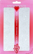 Духи, Парфюмерия, косметика Дизайнерские наклейки для ногтей "Live Fast Silver" - StickersSpace 
