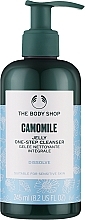 Парфумерія, косметика Желе-демакіяж для обличчя та очей "Ромашка" - The Body Shop Camomile Jelly One-Step Cleanser