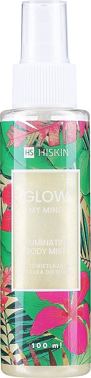 Міст для тіла - HiSkin Glow My Mind Illuminating Body Mist Gold — фото N1