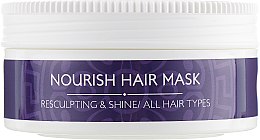 Питательная маска для волос с аргановым маслом "Реконструкция. Сияющий ритуал" - BIOselect Naturals Hair Mask — фото N2