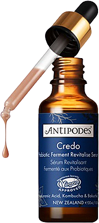 Відновлювальна сироватка для обличчя з пробіотиками - Antipodes Credo Probiotic Ferment Revitalise Serum — фото N1