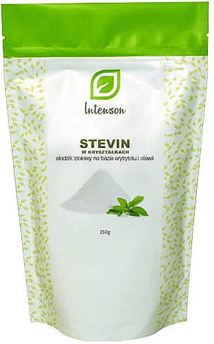 Харчова добавка "Стевія в кристалах" - Intenson Stevia — фото N1