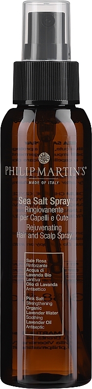 Солевой спрей для волос - Philip Martin's Sea Salt Spray — фото N1