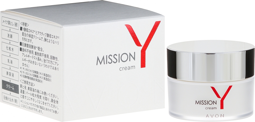 Живильний крем для обличчя - Avon Mission Y Face Cream — фото N1