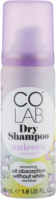Сухой шампунь для волос с цветочным ароматом - Colab Unicorn Dry Shampoo — фото N1